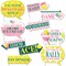 Big Dot of Happiness Funny Pink Pickleball Photo Booth Props Kit, Country Club Decor, Pickleball Birthday Party Supplies - 10 Count Selfie Prop Sticks